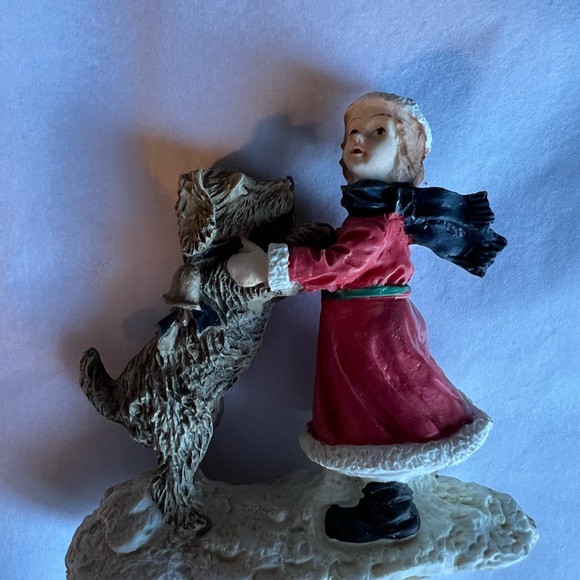 Sweet girl and her dog. Part of a holiday village. - Picture 8 of 8